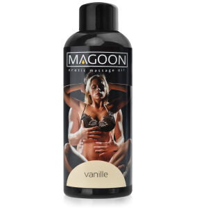 Magoon vanilka 100 ml - olej na erotickú masáž s vanilkovou vôňou - 79774239