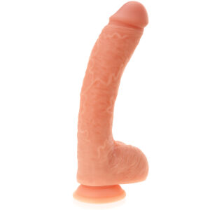 Veľké žilnaté dildo 24 cm realistický penis na silnej prísavke - 78657966