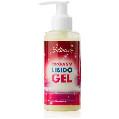 INTIMECO ”ORGASM LIBIDO GEL” 150ml – LUBRIKAČNÍ GEL  ZESILUJÍCÍ ORGASMUS U ŽEN – INT 1026