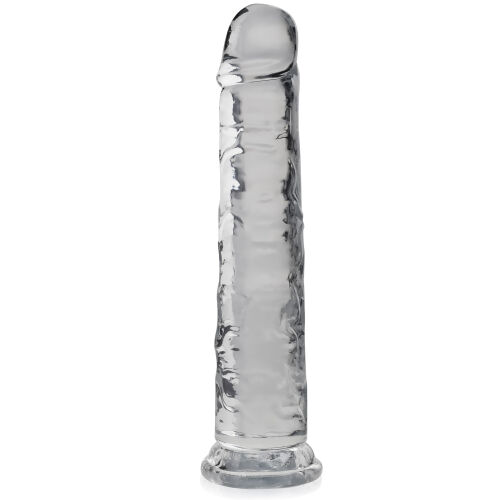 GELOVÉ DILDO 21cm UMĚLÝ PENIS NA SILNÉ PŘÍSAVCE - 73233408