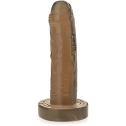 GELOVÉ DILDO NA PŘÍSAVCE ROVNÝ PENIS KE STIMULACI VAGÍNY I ANUSU - 70362462