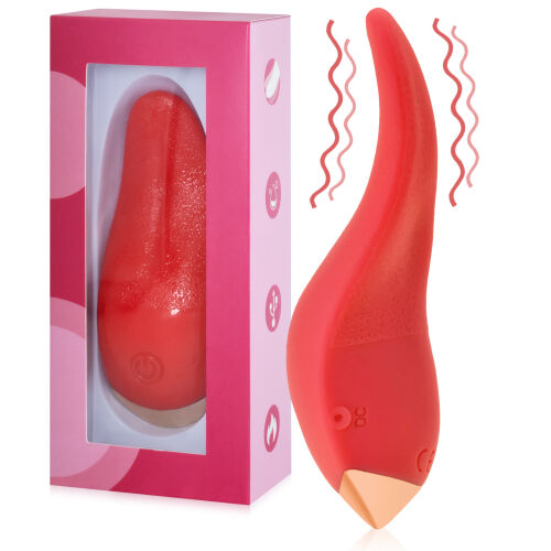 Vibrujúci jazyk výnimočný masturbátor pre ženy - 73621279