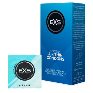 Mimoriadne tenké kondómy EXS AIR THIN 12 ks - 78872629