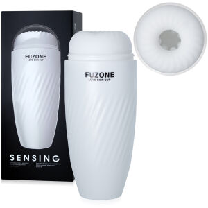 Mäkká umelá vagína v elegantnej bielej tube masturbátor - 72542874