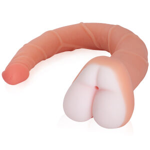 Realistický masturbátor s análnym otvorom a penisom 41 cm - 73730385