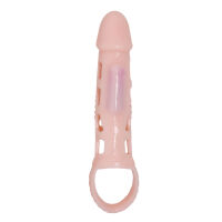 Vibrujúci sieťovaný návlek na penis – nezabudnuteľné zážitky – 75182215 - 2