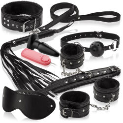 SLADKÝ KOUZELNÝ KOMPLET EROTICKÝCH POMŮCEK NA BDSM BONDAGE - 77793262