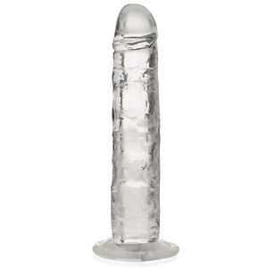 Mäkké gélové dildo elastický penis na prísavke - 72467616