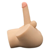 Realistická sex bábika unisex s realistickým penisom, umelou vagínou a análnym otvorom - 77195407 - 9