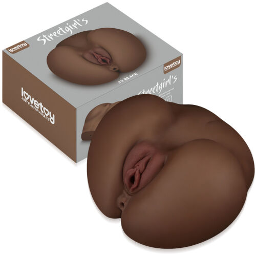 Realistická umelá vagína a anus okrúhle zadky - 79924123