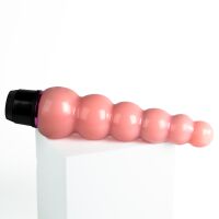 Gélový análny vibrátor s plynulou reguláciou vibrácií, 18 cm - 74125550 - 2