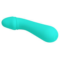 Zelený mäkký silikónový vibrátor bod G 12 funkcií - 73186190 - 6