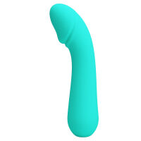 Zelený mäkký silikónový vibrátor bod G 12 funkcií - 73186190 - 3