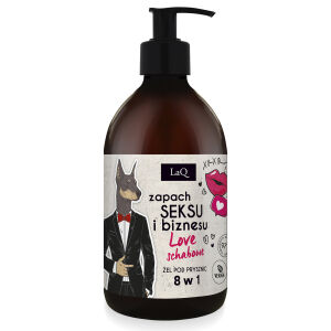 Vegánsky sprchový gél pre mužov DOBERMAN Love Schabowe 500 ml - 72942286