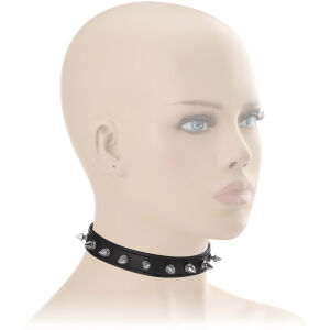 SEX OBOJEK S HROTY  CHOKER BDSM S MOŽNOSTÍ NASTAVENÍ OBVODU - 71711655