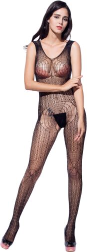 Erotický body stocking kombinéza sexy sieťka – 79084959