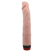 Klasický vibrátor realistický penis s plynulou vibráciou 22 cm - 79141754 - 4