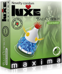 LUXE MAXIMA BAD COWBOY - KONDOMY PRO POSTELOVÉHO KOVBOJE  - 72050172 